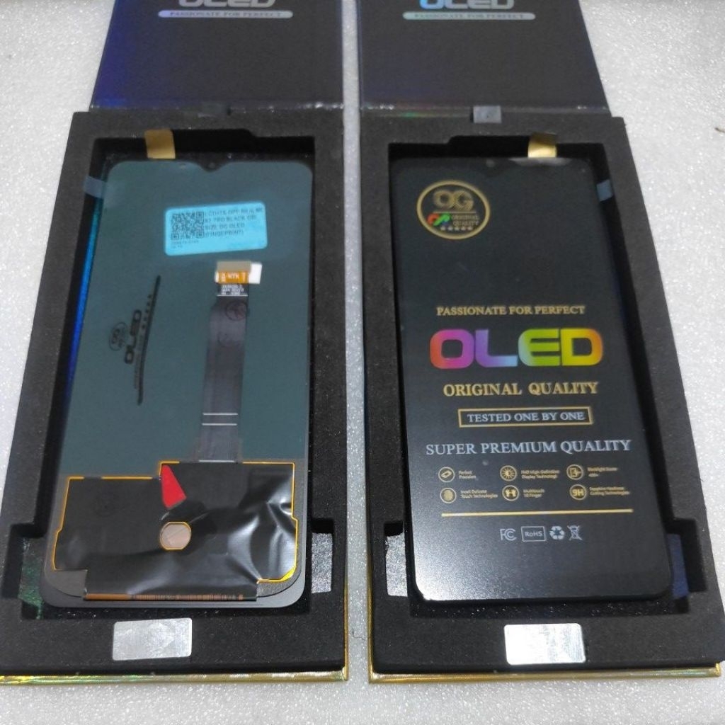 LCD OPPO REALME X2 PRO ORI OLED SIZE OG(finger print)