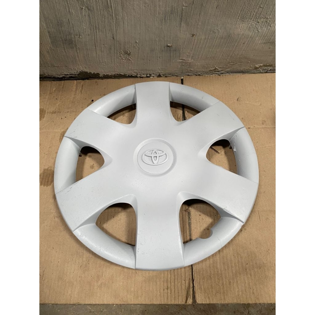Wildop wheeldof dop cover tutup velg kaleng mobil avanza lama ring 14 kondisi bahan repair