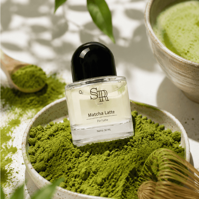Sero – Matcha Latte Green Tea Calm, Relaxing Woody, Unisex 30ml l Aroma Minuman Teh Matcha l Parfum 