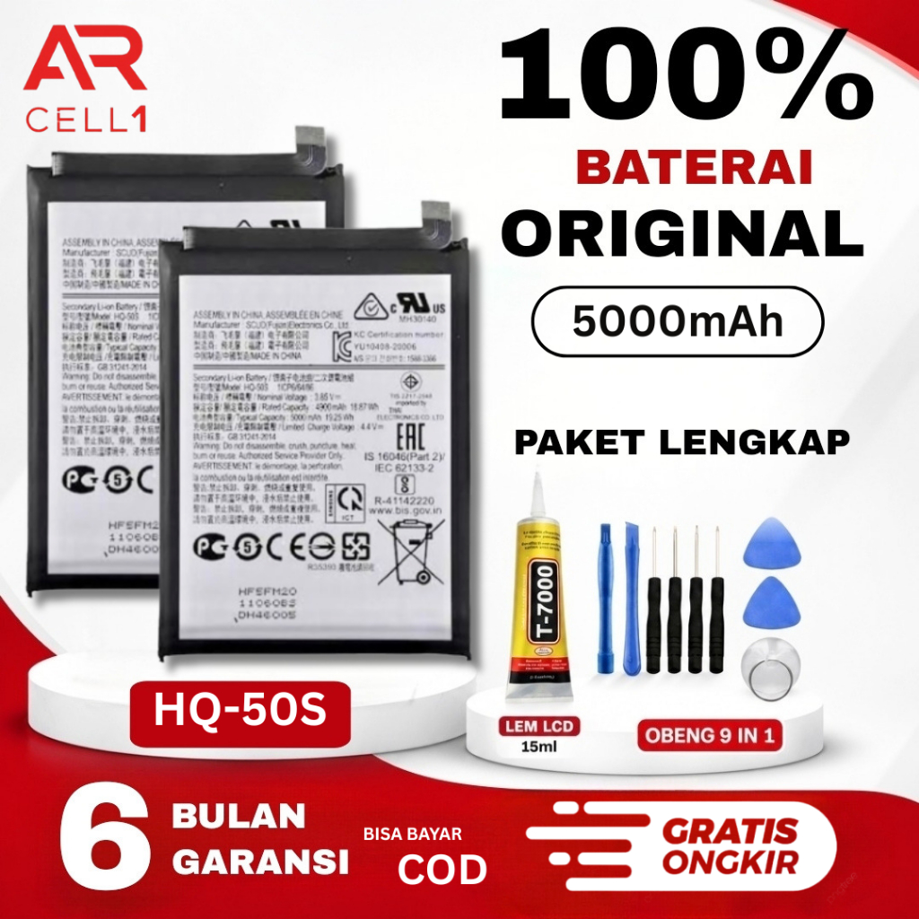 BATERAI HQ-50S HP SAMSUNG A02S / A03S / A03 CORE KUALITAS ORIGINAL