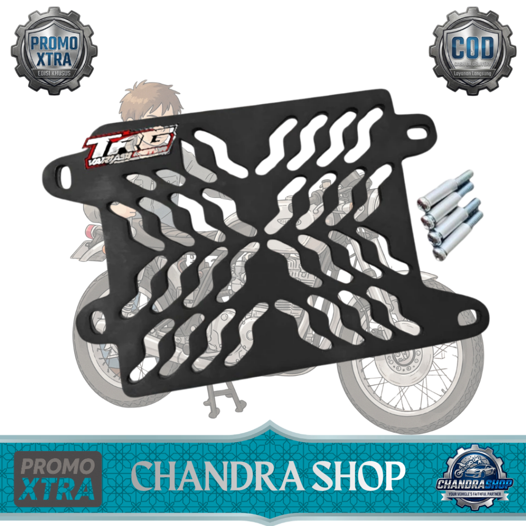 Tutup Radiator Xeon GT 125 Tutup Radiator Xeon RC 125 Model Hyper X