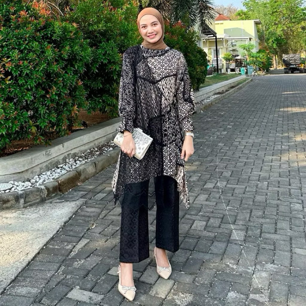 nadine set viscose & celana