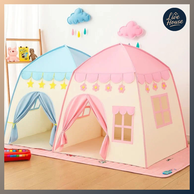 TENDA MAINAN ANAK JUMBO CASTLE PREMIUM | Rumah-Rumahan Anak Bentuk Istana [SNI]
