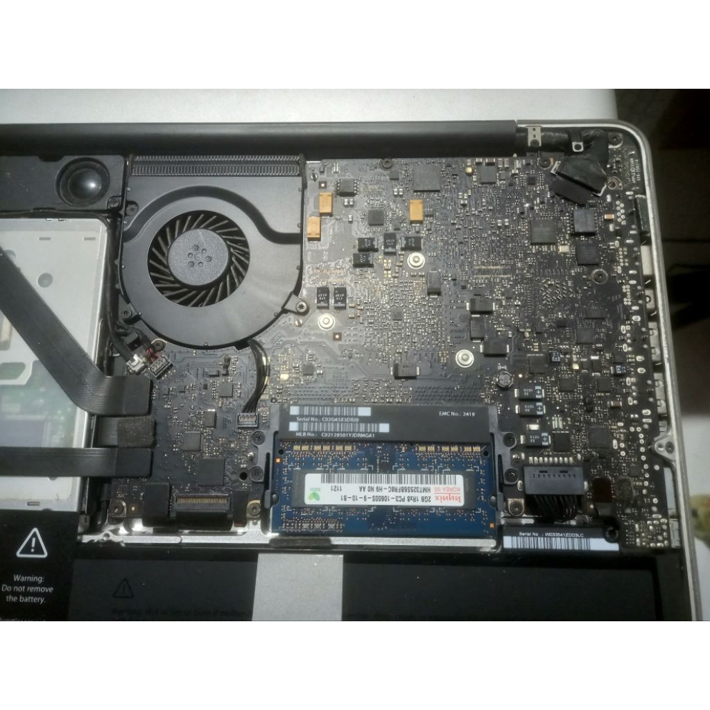 logicboard macbook pro a1278 i7 2011