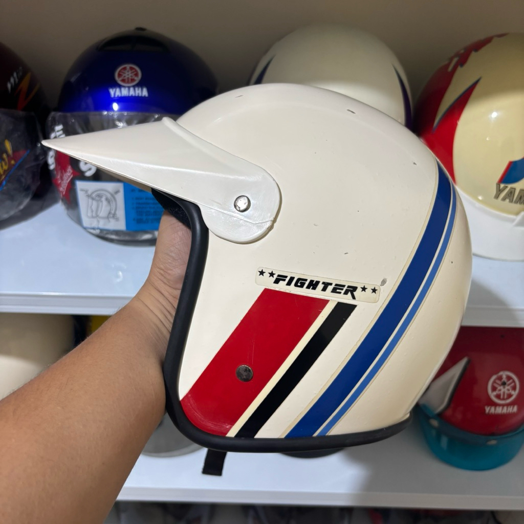 HELM LAWAS, JADUL, KLASIK HONDA FIGHTER NOS ORIGINAL