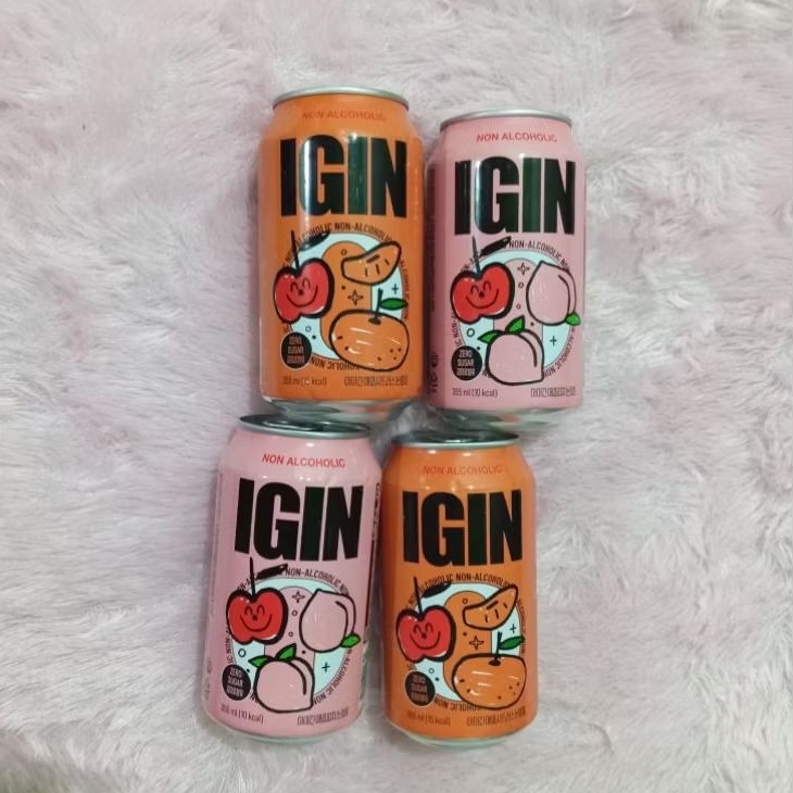OFFICIAL IGIN JIN BTS NON ALKOHOL NEW