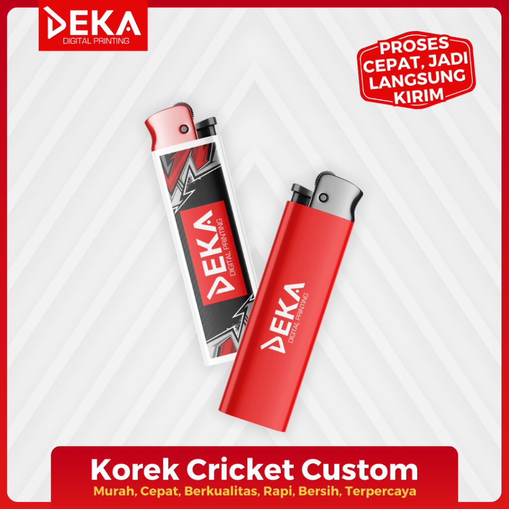 Korek Custom Print dan Sablon
