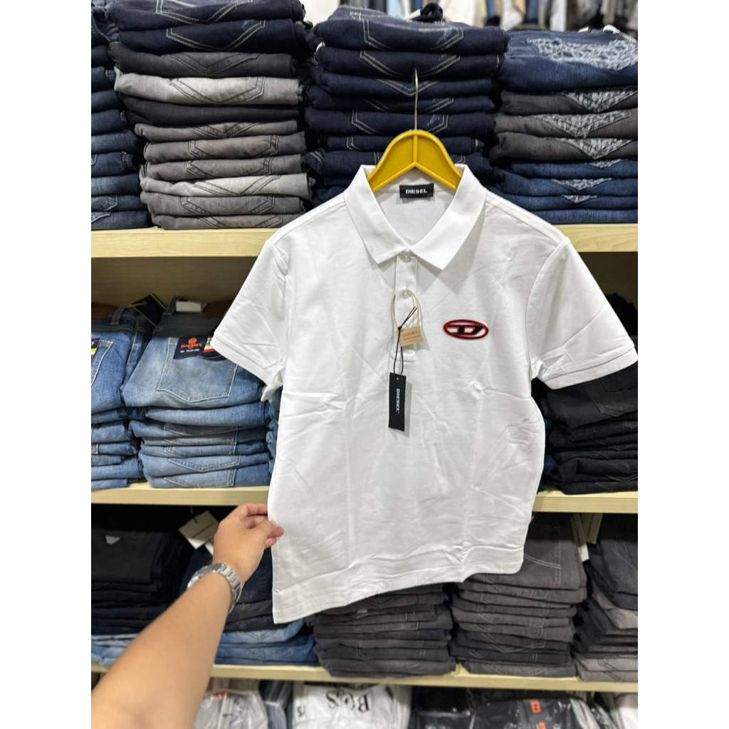 KAOS KERAH PRIA DIESEL SUPER VVIP