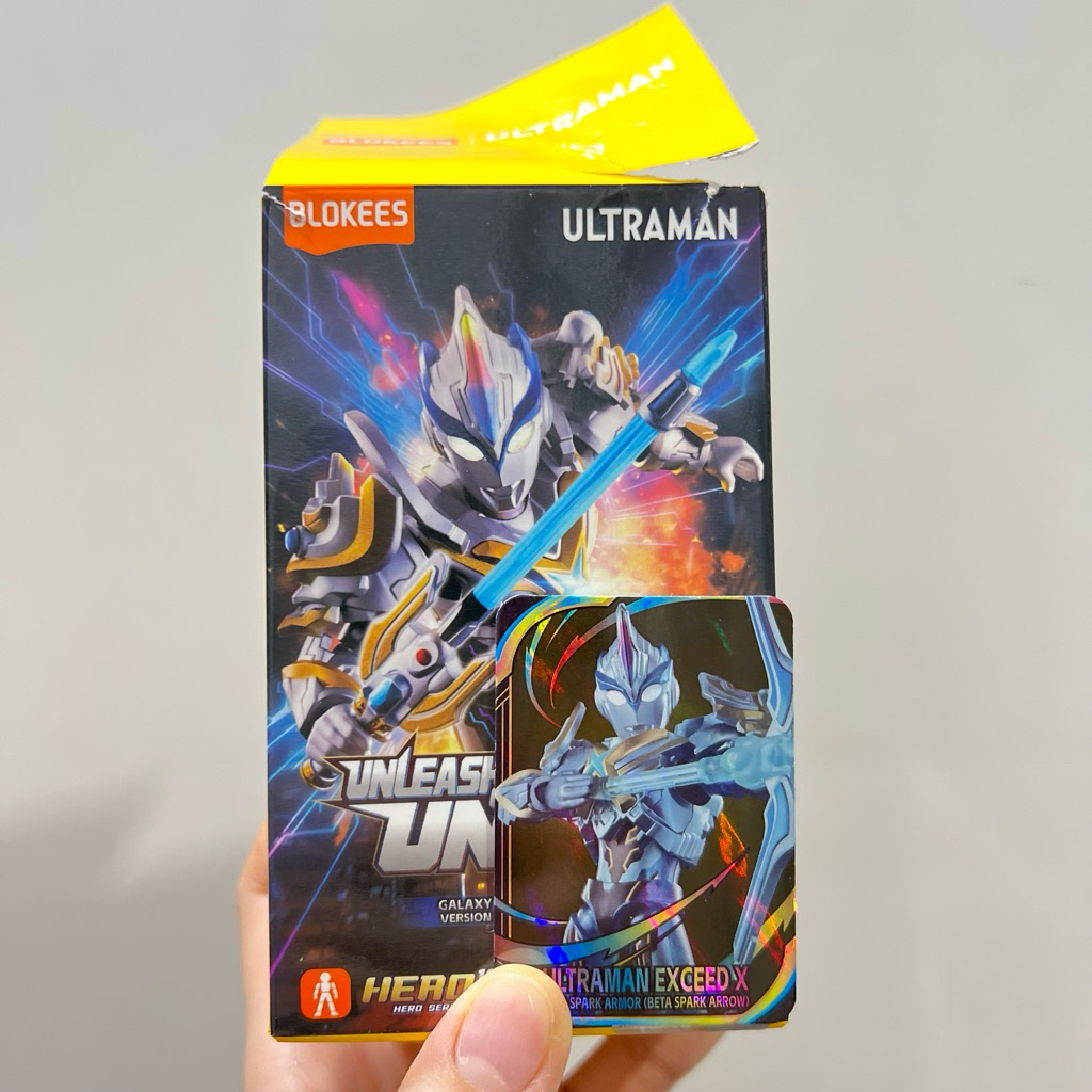 Blokees Ultraman GV S 02 *SECRET* EXCEED X Beta Spark Armor