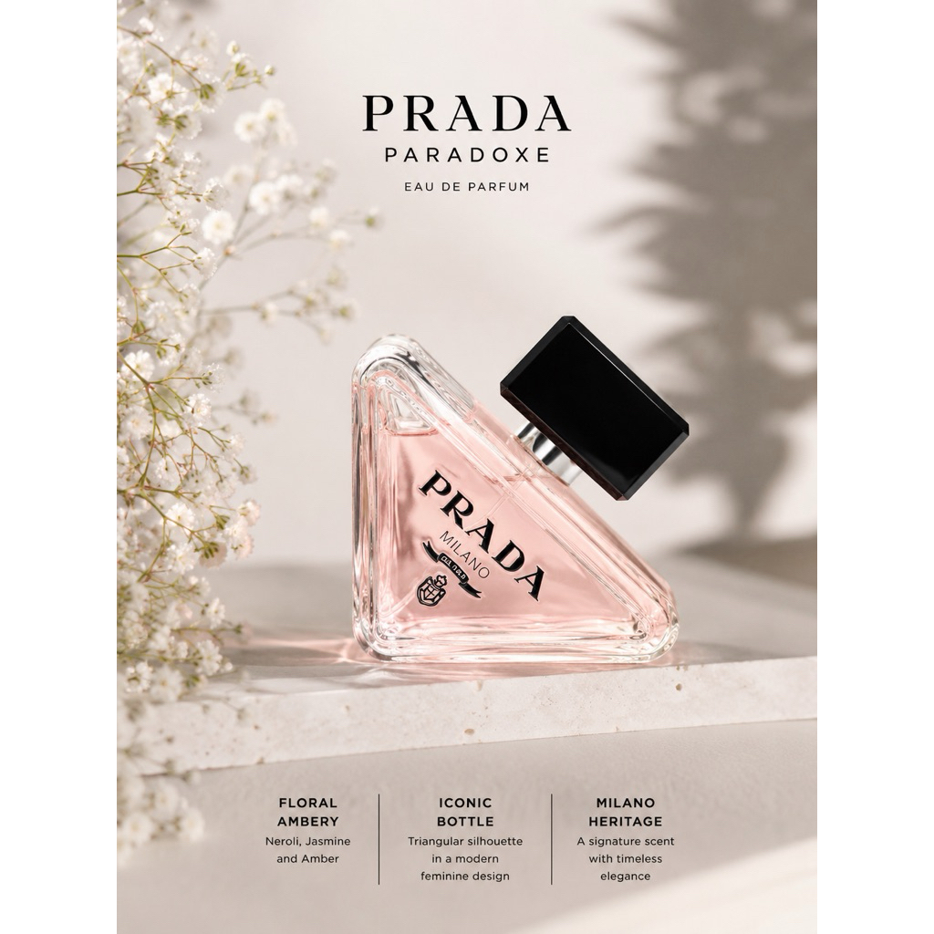 PRELOVED PRAFUM PRADA 90ML ORIGINAL