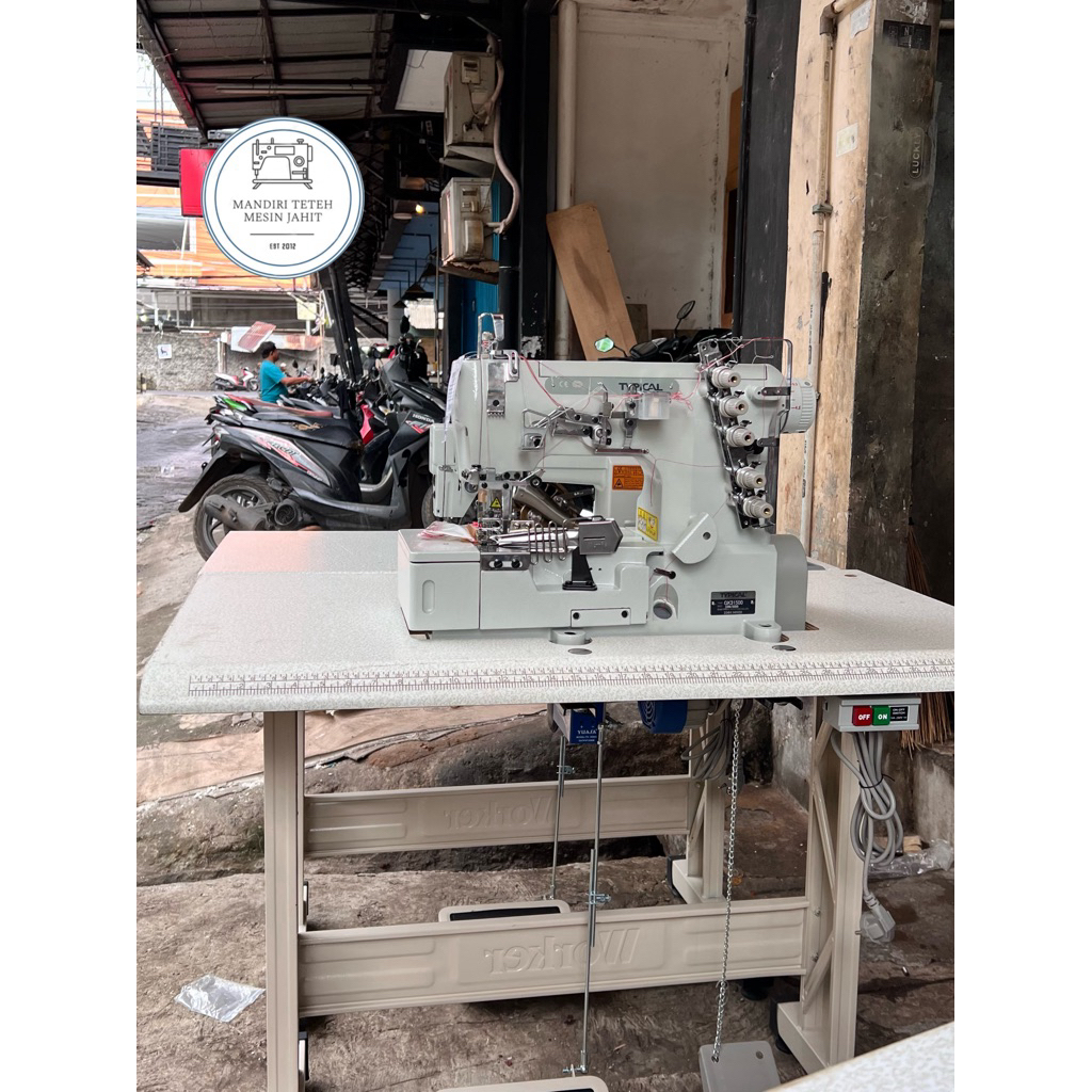 MESIN OVERDACK/OVERDECK/OVERDEK/KAMPUT TYPICAL TIMBUL GK31500D DIRECT SERVO NEW (BARU)