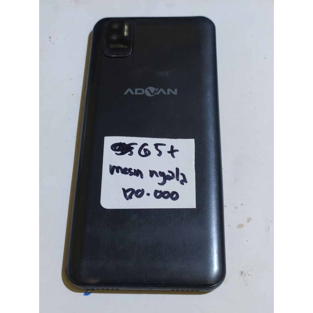 mesin advan g5+ nyala