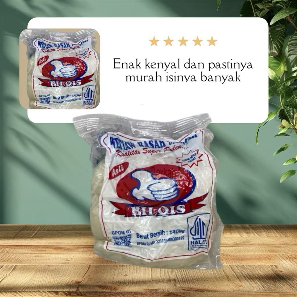 Kwetiau Basah Bilqis 400gr enak kenyal// Bilqis Frozen Food