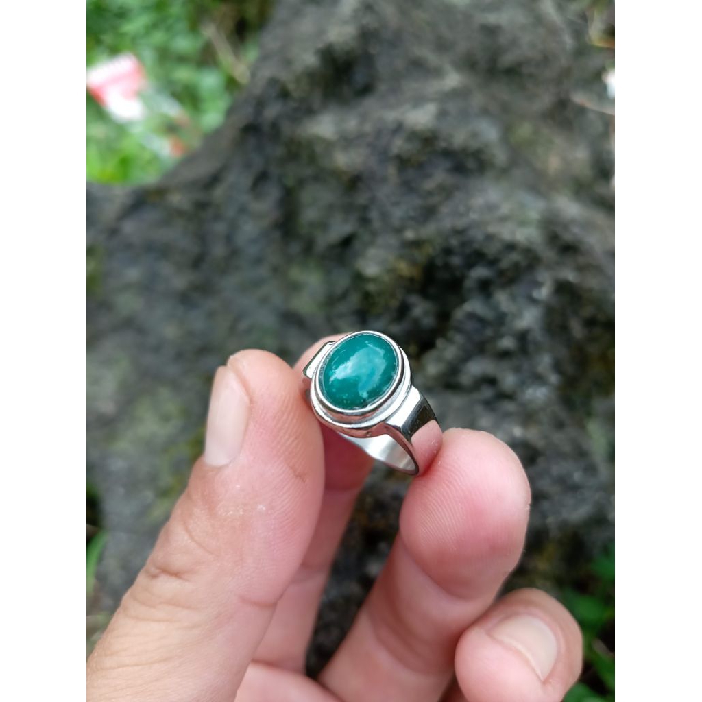 Batu Hijau Garut asli ( Real pict)