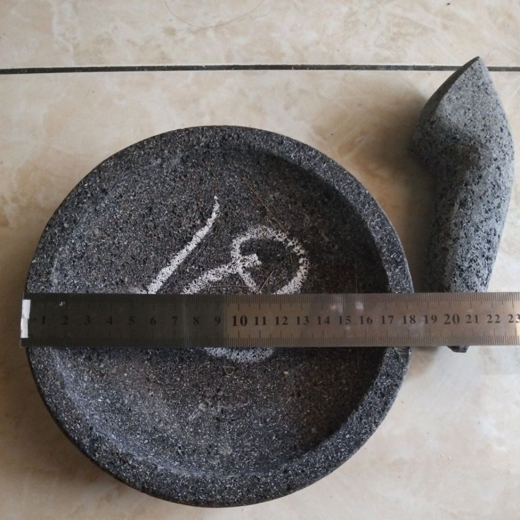 Cobek Batu asli dari muntilan