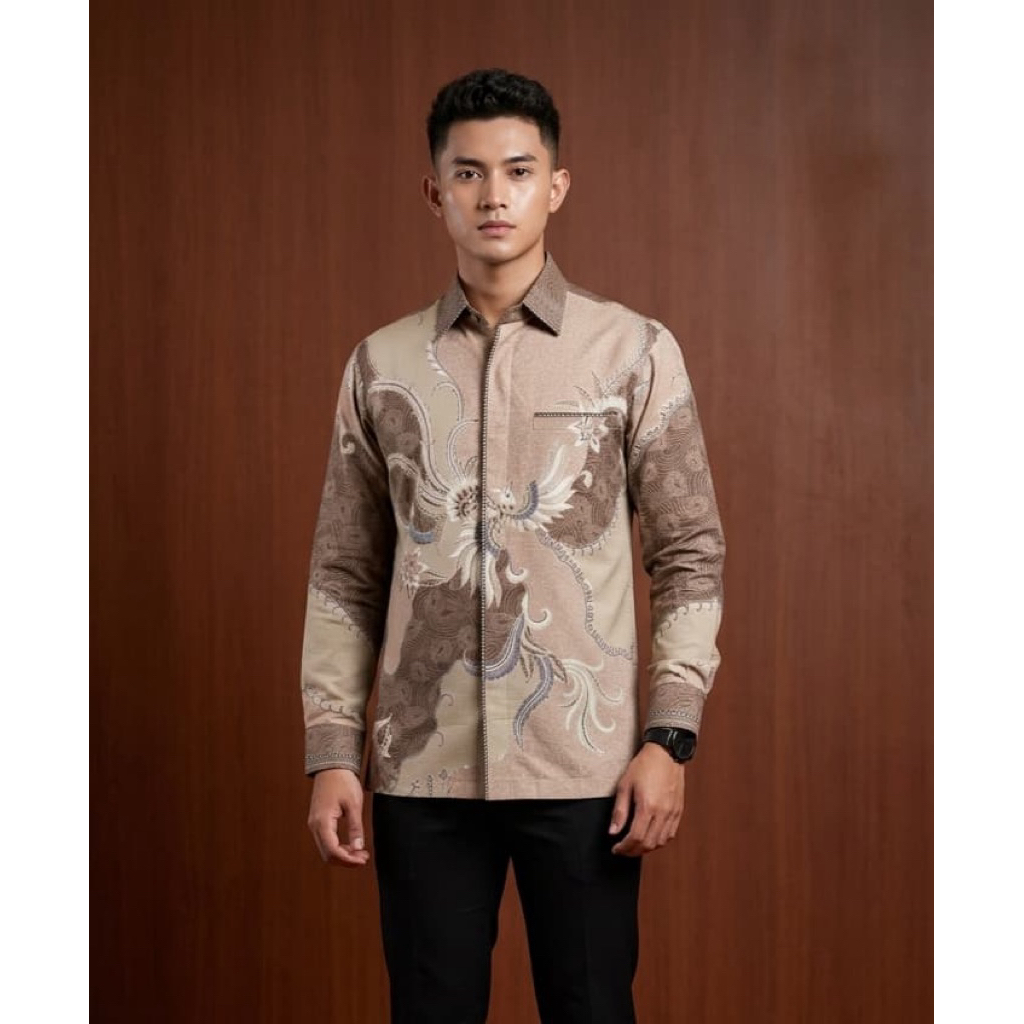 Batik Cantieq Exclusive - CAKRAWALA| Batik Pria premium bordir smock mewah batik pejabat exclusive |