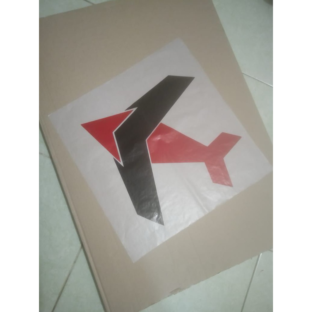 kertas layangan 2 warna premium