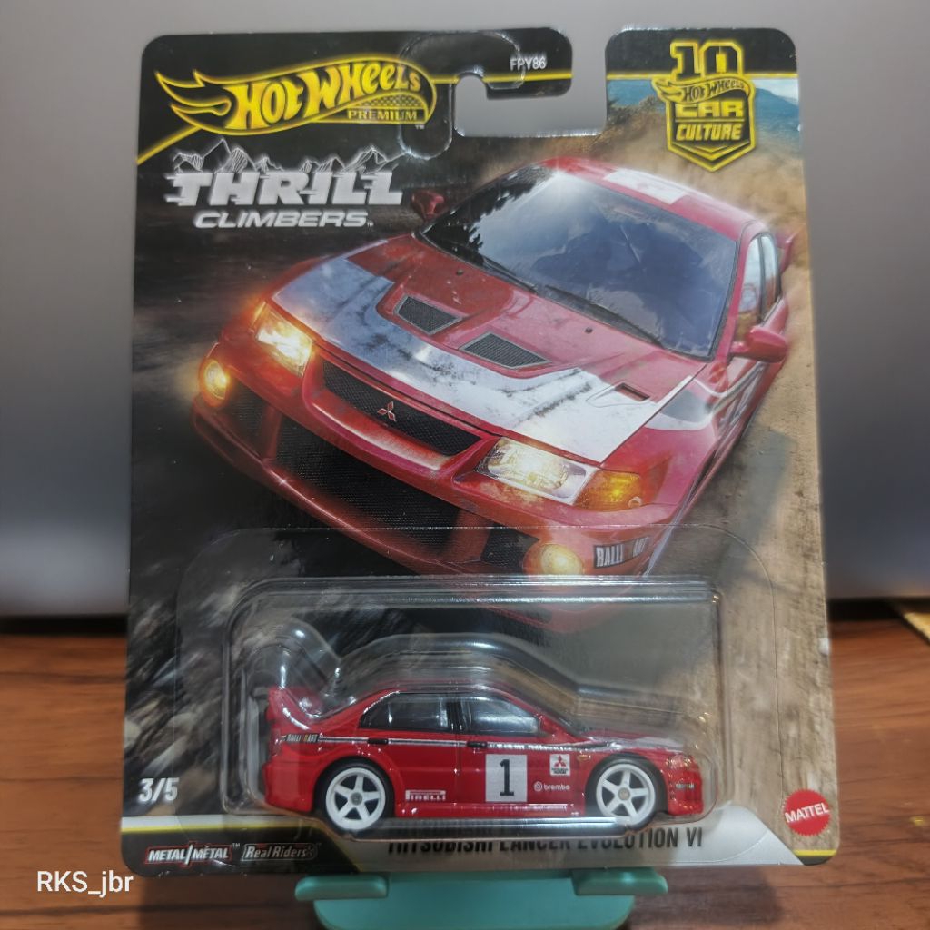 HOTWHEELS PREMIUM MITSUBISHI LANCER EVO VI