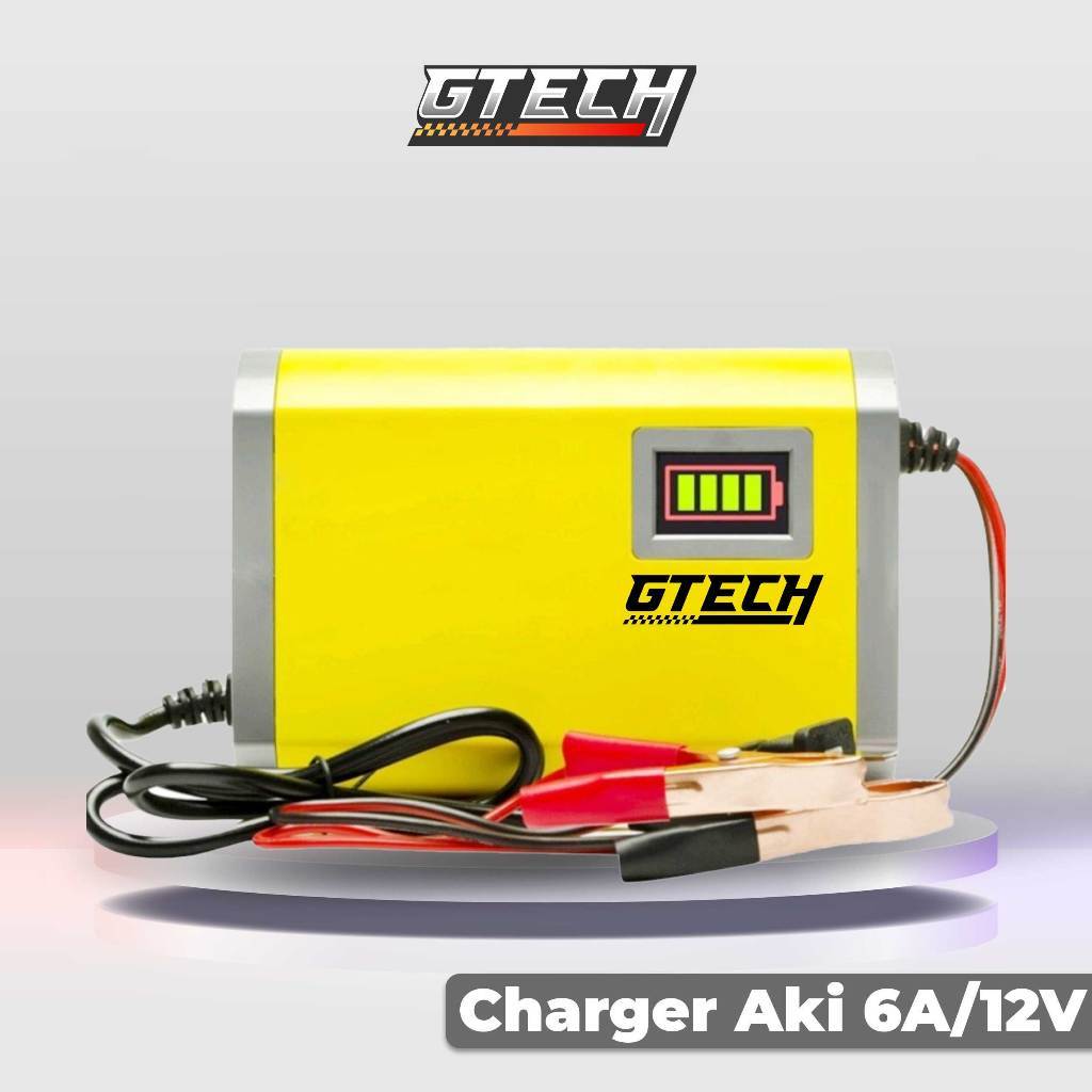 Gtech Charger Aki Portable 12V/2A Charger Aki Portable Charger Aki 2 Ampere Charger Aki 12 VOLT