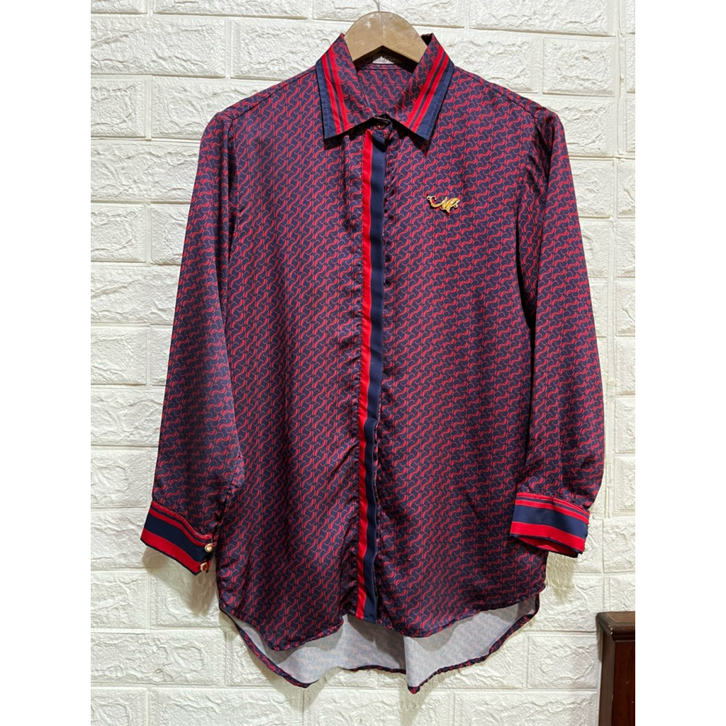 Preloved kemeja atasan wanita MY lady size S