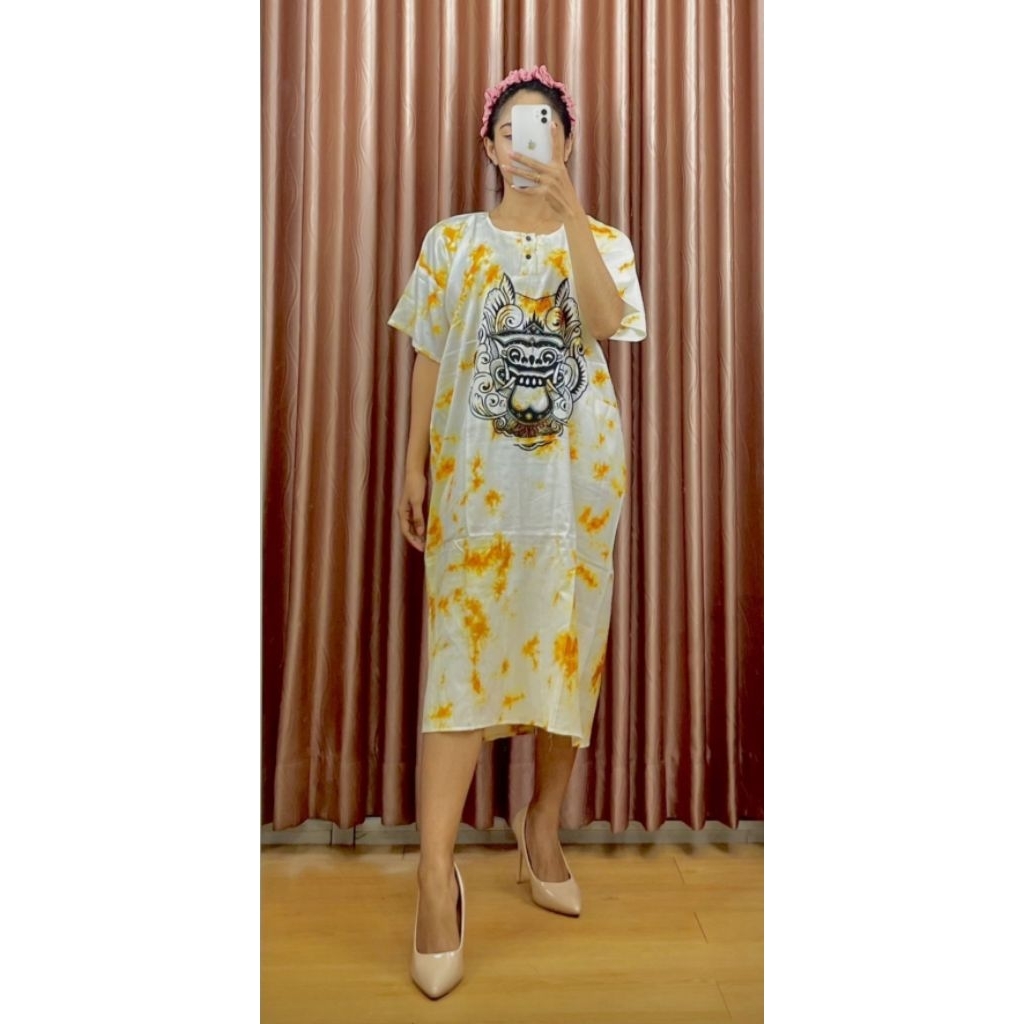 DASTER JUMBO BARONG BALI TIE DYE RAYON
