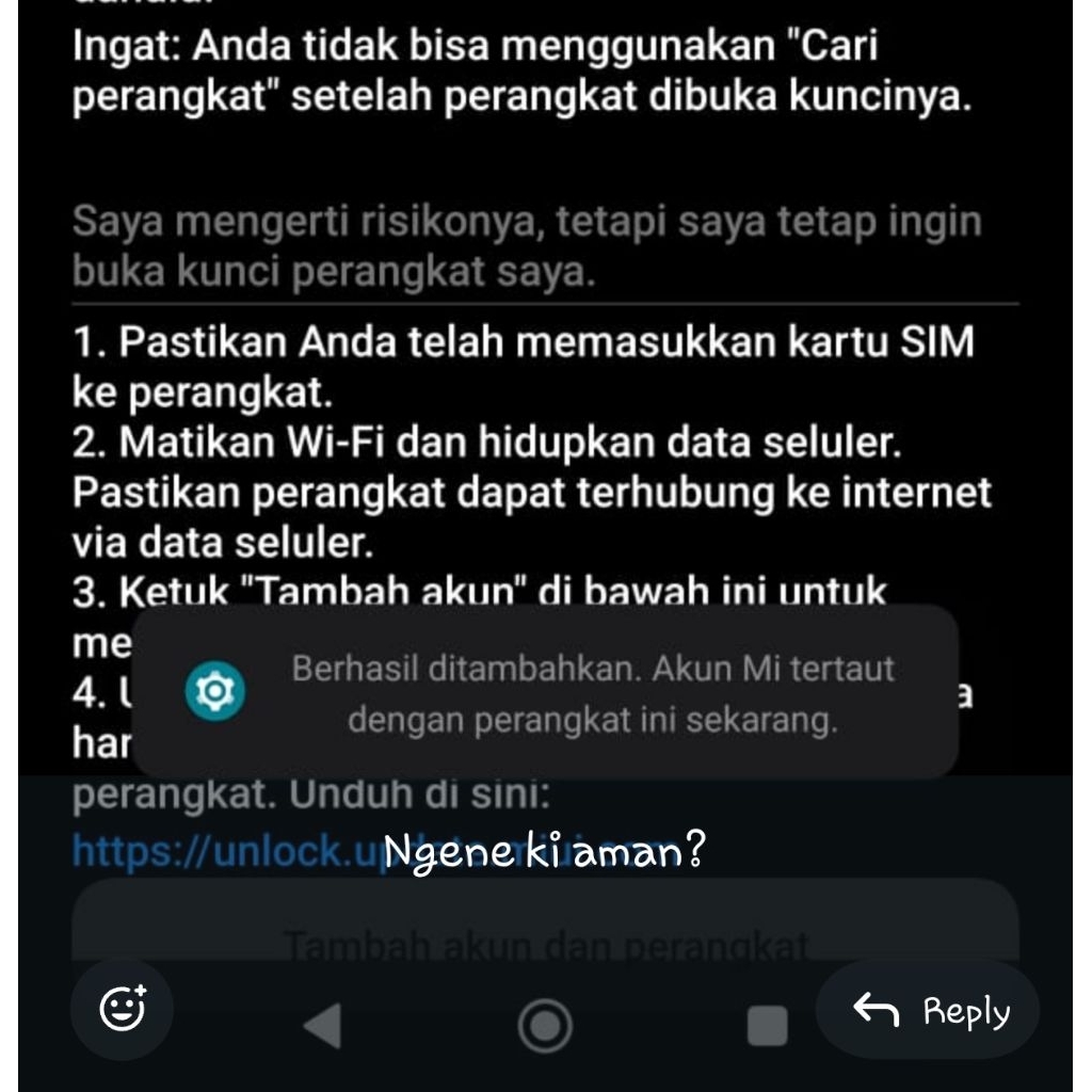 Joki War Akun Mi UBL Xiaomi HyperOS (MOHON BACA DESKRIPSI)