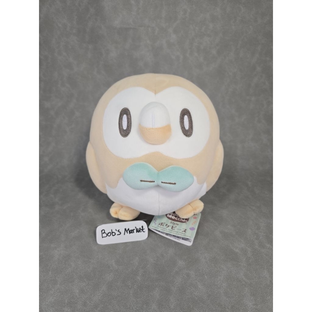 Pokemon Rowlet Mocchi Mocchi Style Jumbo Plush By Tomy