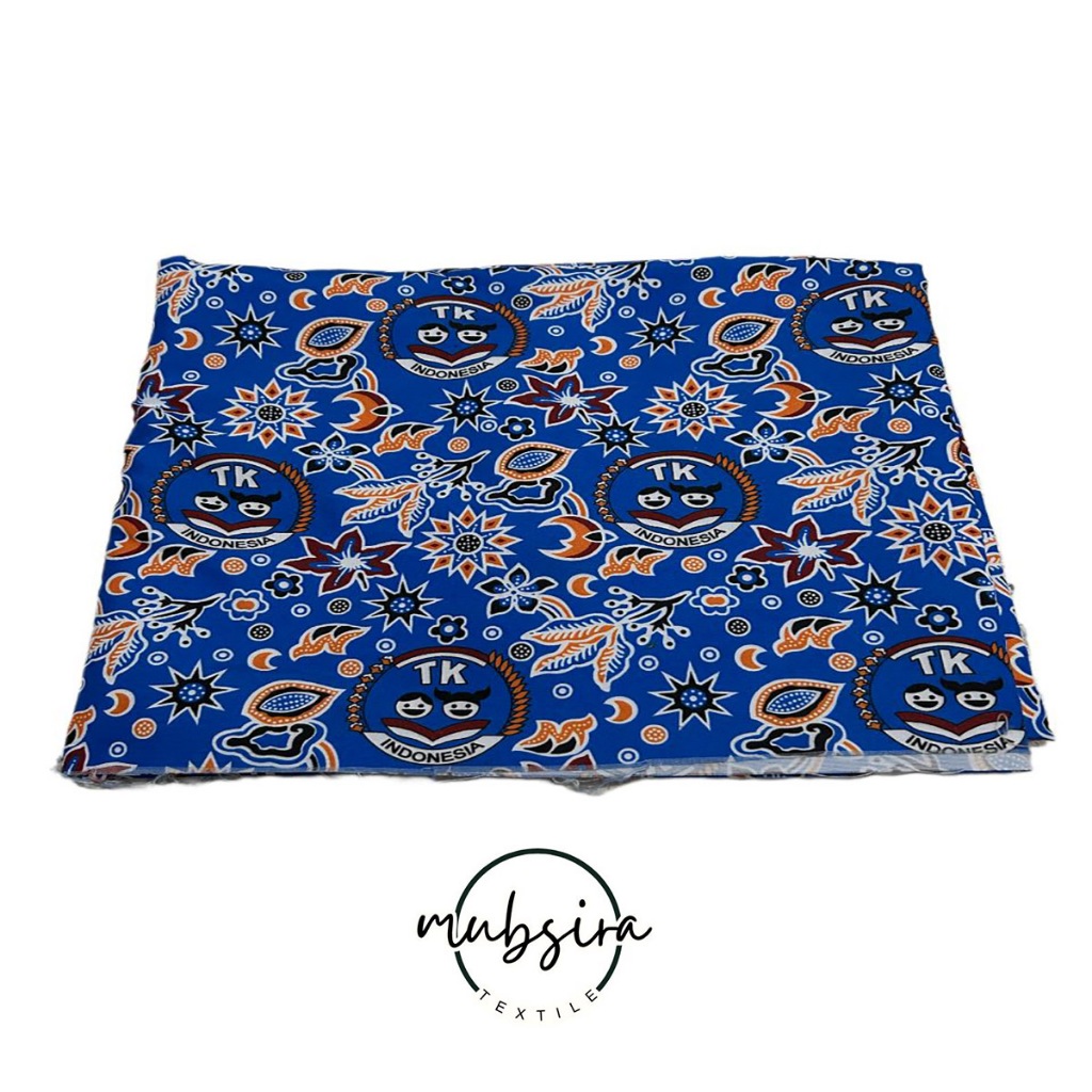 Bahan Kain Meteran Premium Seragam Sekolah Batik Tk Nasional