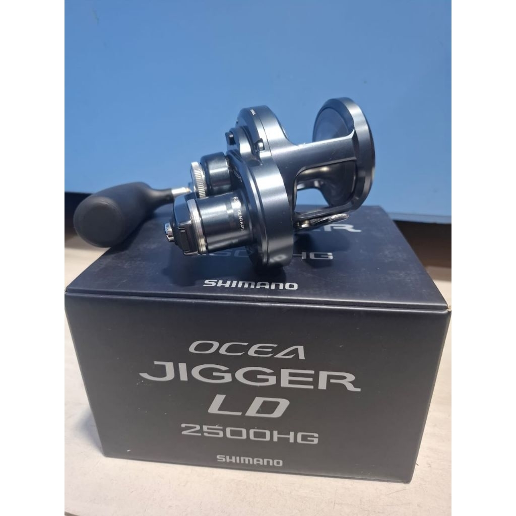 REEL SHIMANO OCEA JIGGER LD 2500HG REEL JIGING HANDLE KANAN