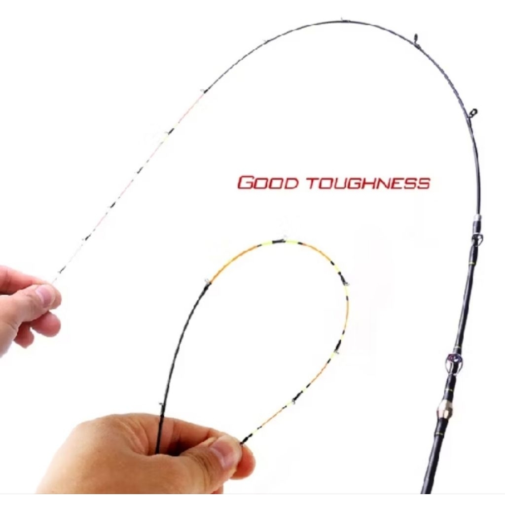 Promo Sougayilang 120cm Joran Pncing 12-25lb Serat Carbon 2 Bagian Memancing Udang Joran