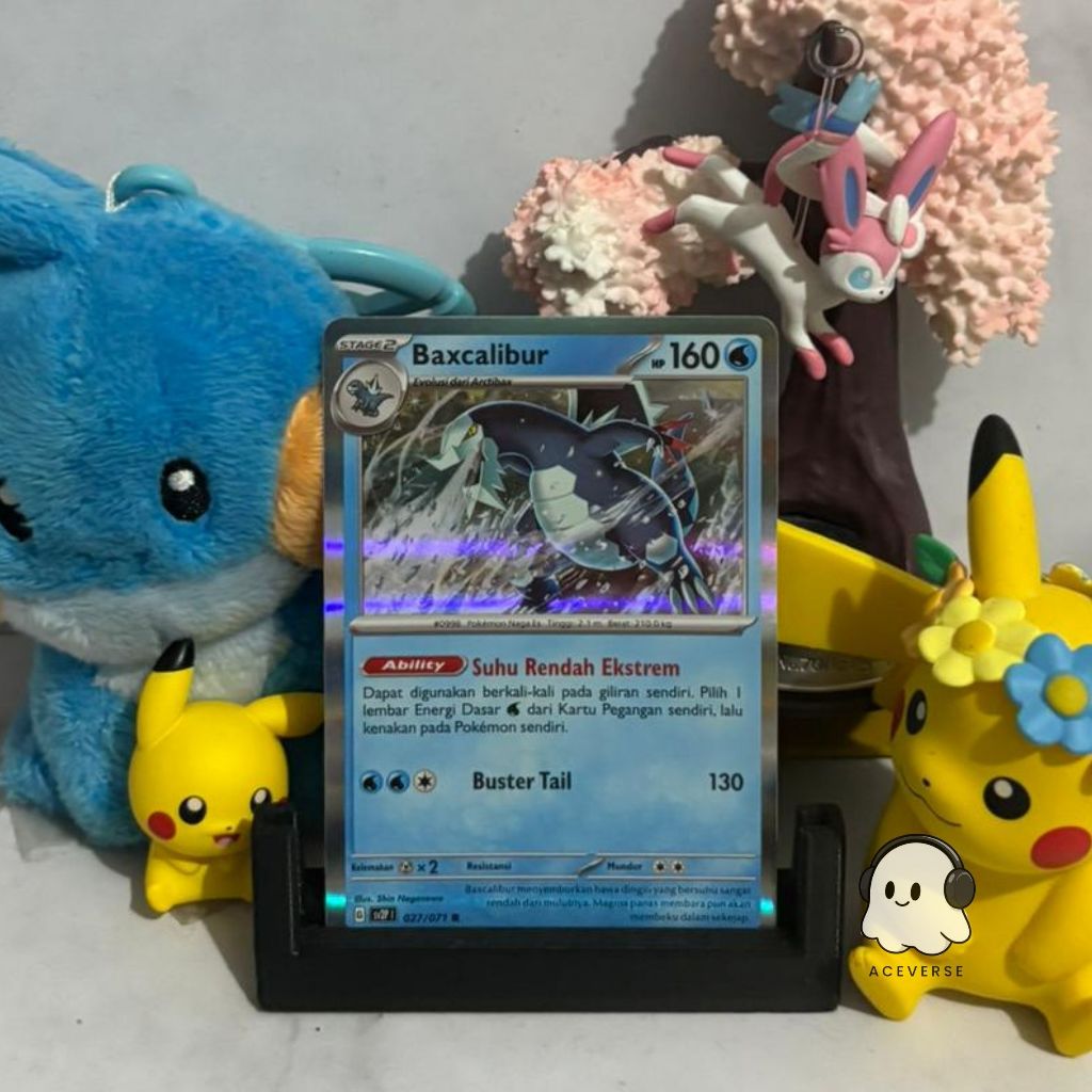 Baxcalibur 027/071 - SV2p Kartu Pokemon Indonesia