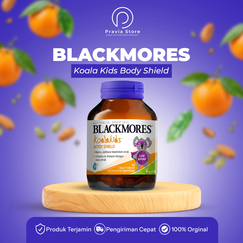 PRAVIA STORE | Blackmores Koala Body Shield Original Import | Vitamin Anak Imun Tubuh, Multivitamin 
