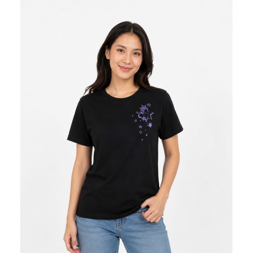 Crocodile kaos lengan pendek wanita
