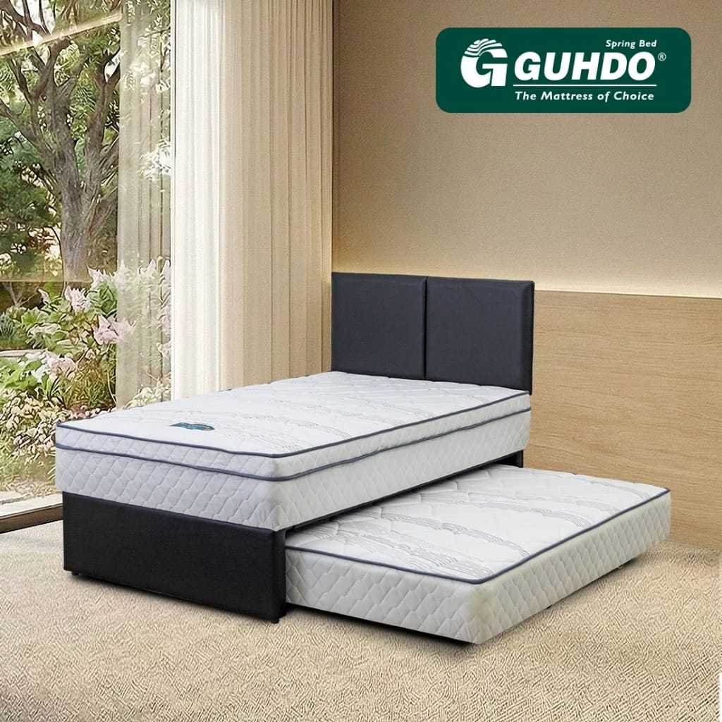 GUHDO Springbed Kasur 2in1 Sorong - Tingkat New Standart Plustop