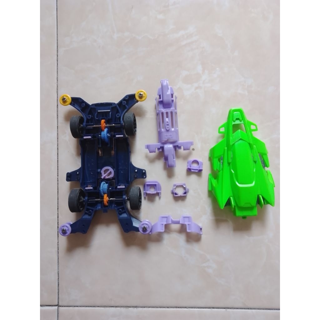tamiya DCR 02 asli hijau