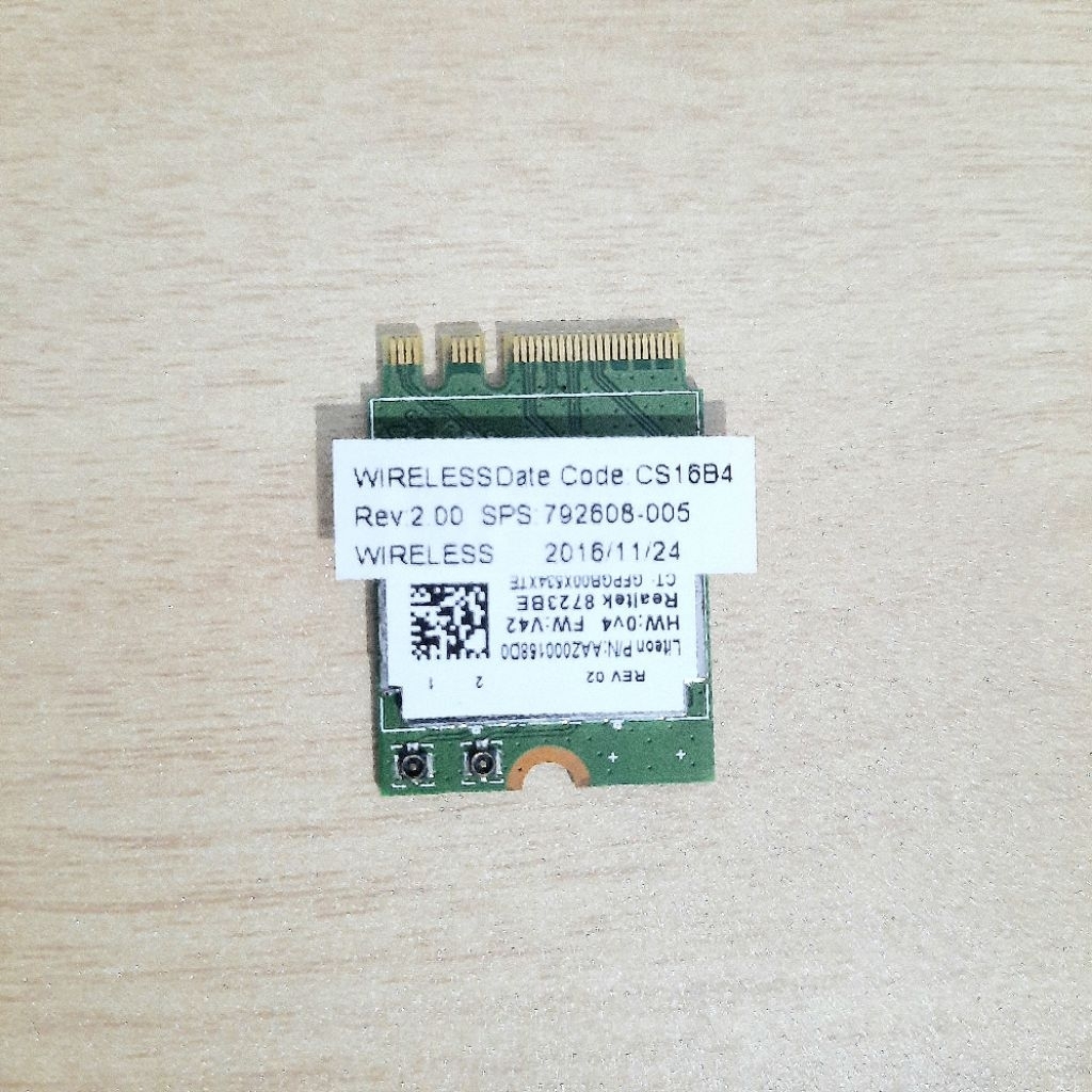 Wificard Hp 14-AC Hp 14-AM Hp 14-AN Hp 14-AF Hp 240 G6 Normal Tested Seken Original [ wifi card seco