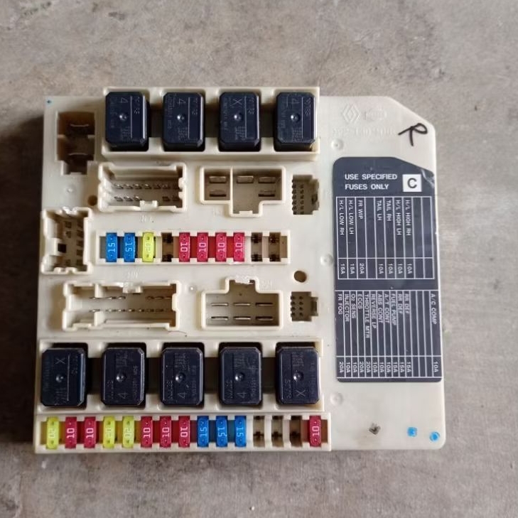 Fuse Box Sikring Sekring Ipdm Nissan Serena C25 Original Copotan