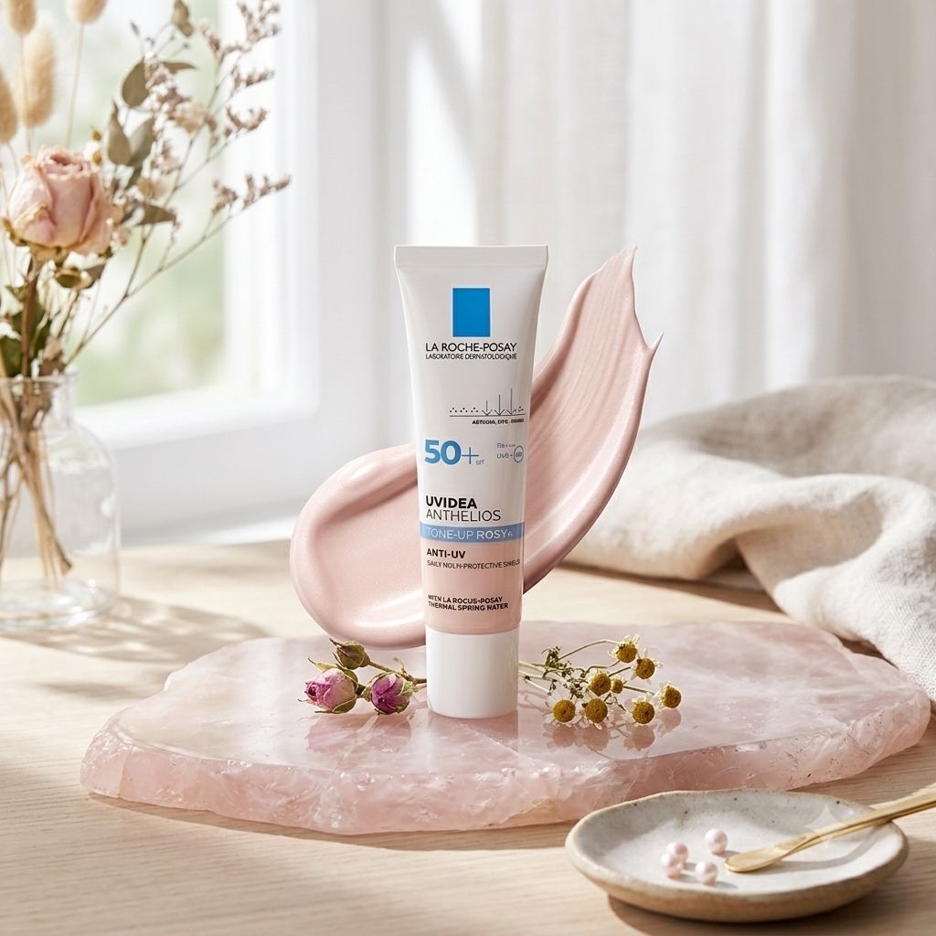 (Pasti Ori) La Roche Posay Uvidea Anthelios SPF 50 tone up ROSY