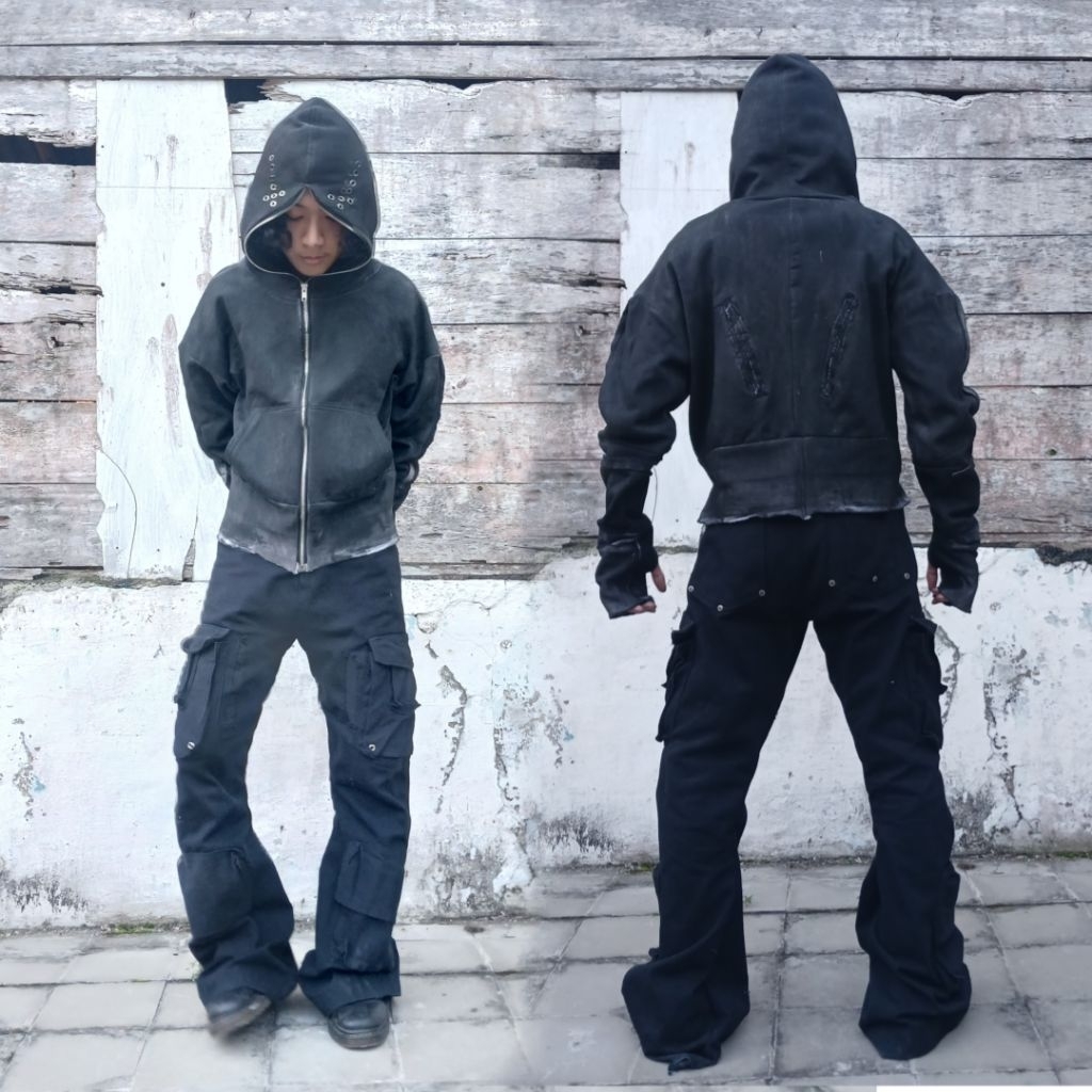 Hoodie Rework Waxed