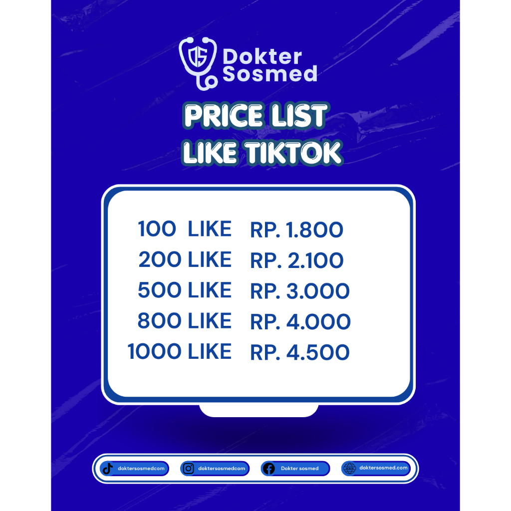 Like Tiktok Softw4re Tambah Likes FYP Beli Likes TokTok Global Worldwide Premium High Quality