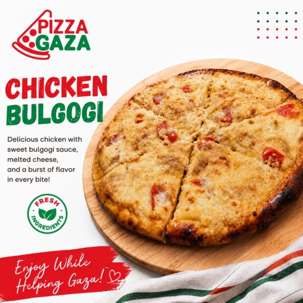 Pizza Gaza Chicken Bulgogi (frozen) Cimahi Bandung