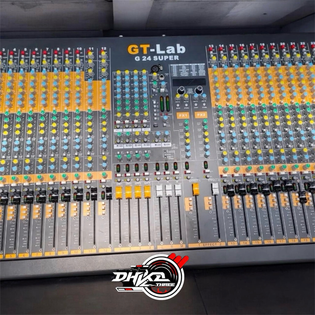 MIXER GT LAB SUPER 24 CHANNEL / Mixer Gt lab 24 Super Original / Mixer gt lab 24 super original / mi