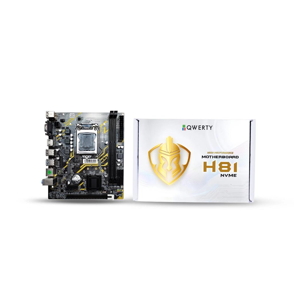 MAINBOARD / MOTHERBOARD / MOBO QWERTY H81 NVME LGA 1150