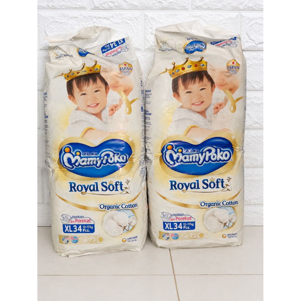 Mamypoko Royalsoft perekat XL 34
