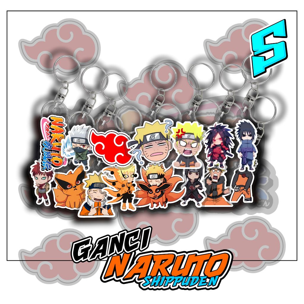 GANCI KARAKTER NARUTO SHIPPHUDEN GANCI NARUTO KAKASIH SASUKE MADARA SEKEREN INI TERBARU