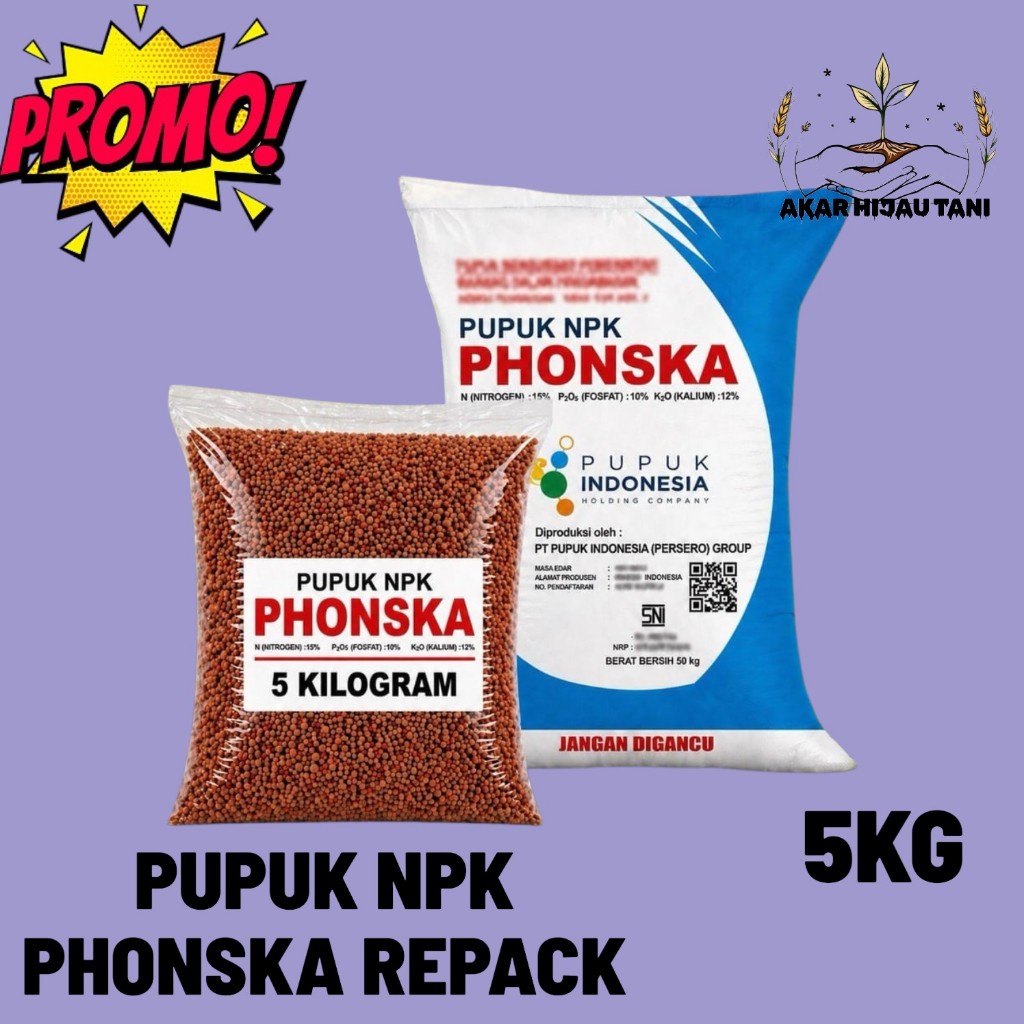 Pupuk PHOSKA Non Subsidi Kemasan repack 5kg