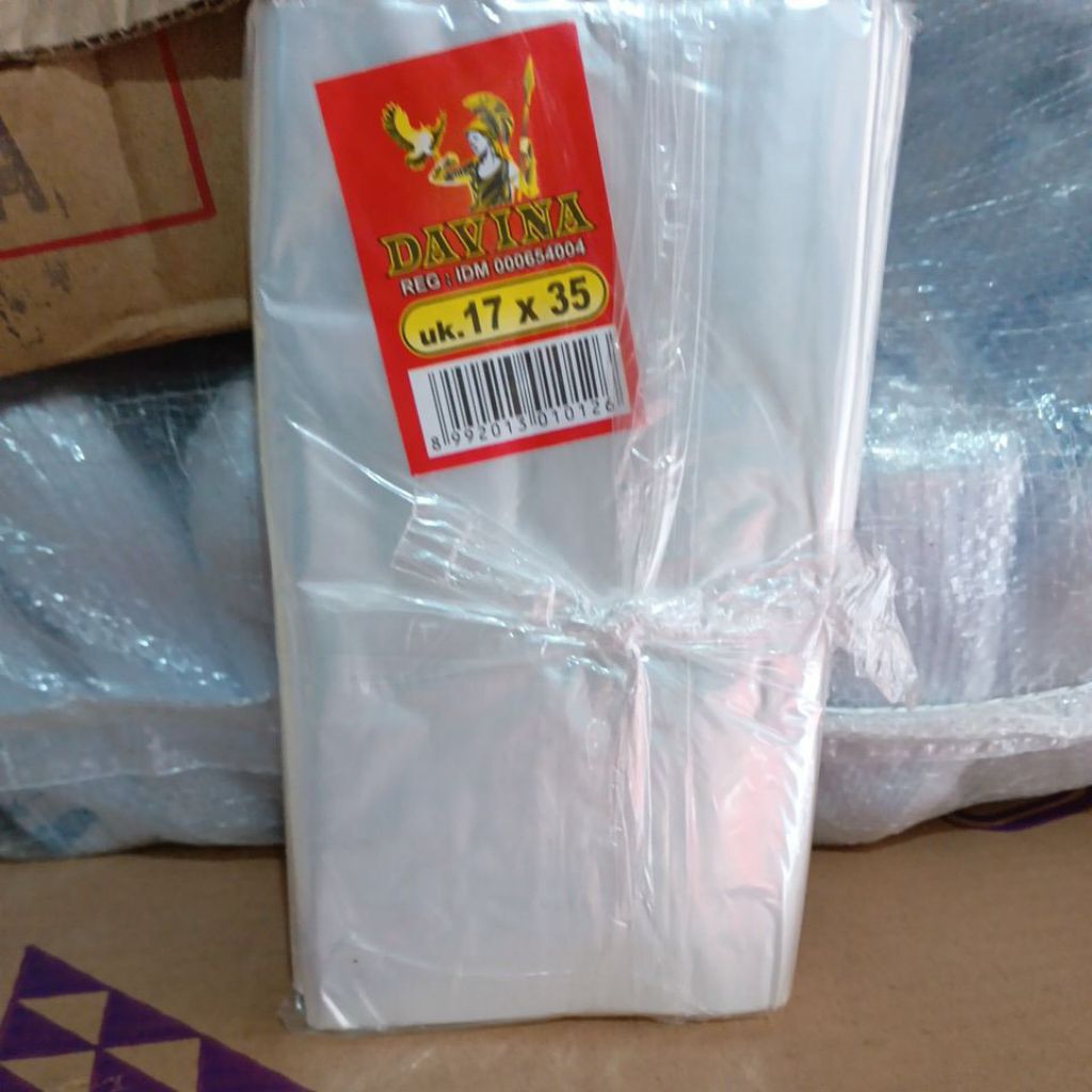 pp tahu 17x35 pp tipis plastik tipis