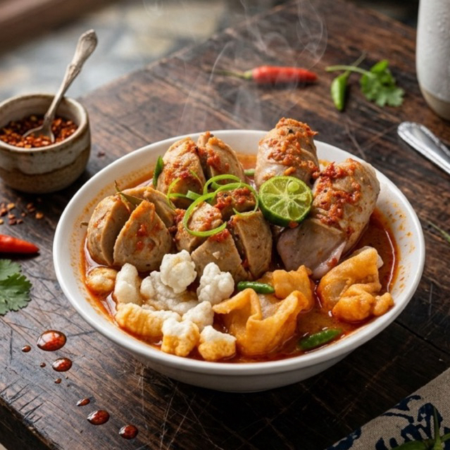 BAKSO CUMI KUAH MERCON FROZEN