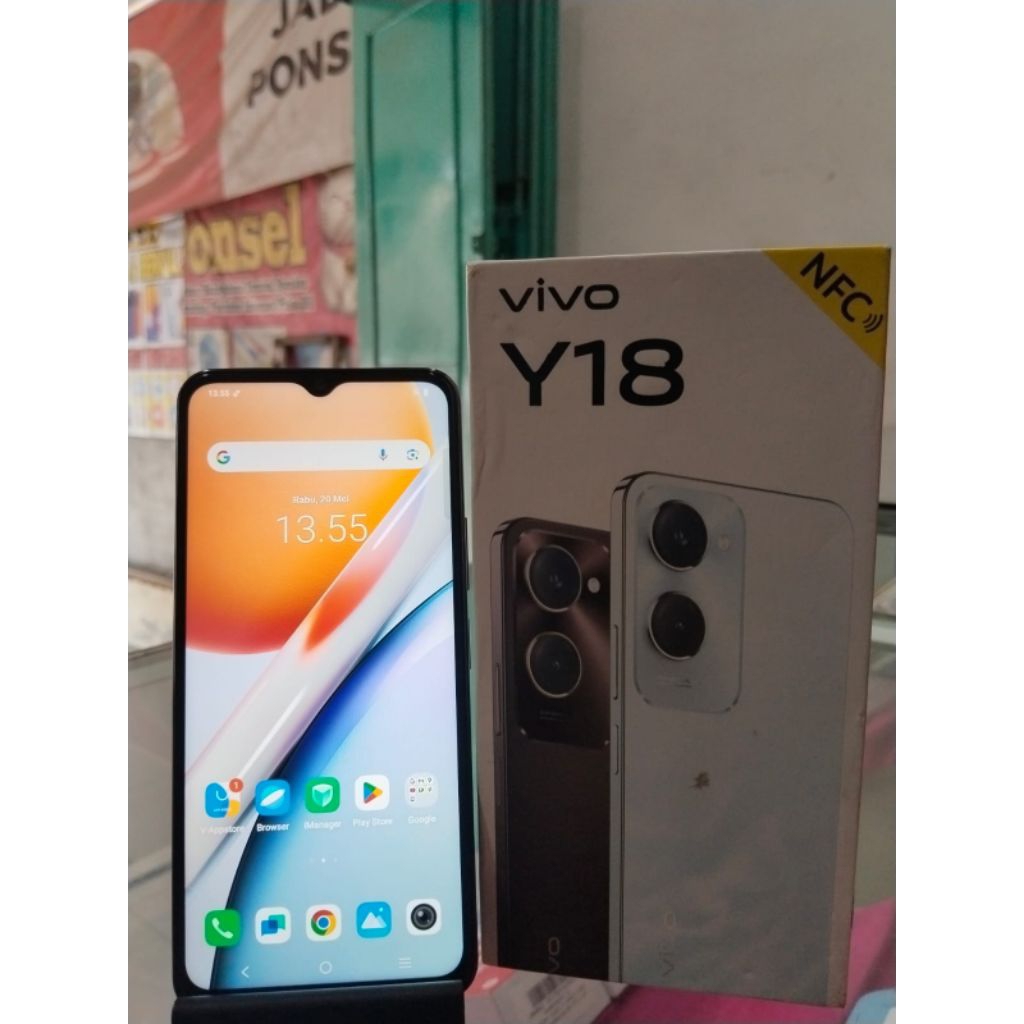 HP SECOND MURAH BERGARANSI VIVO Y18 RAM 4/128 LCD ORIGINAL KOTAK
