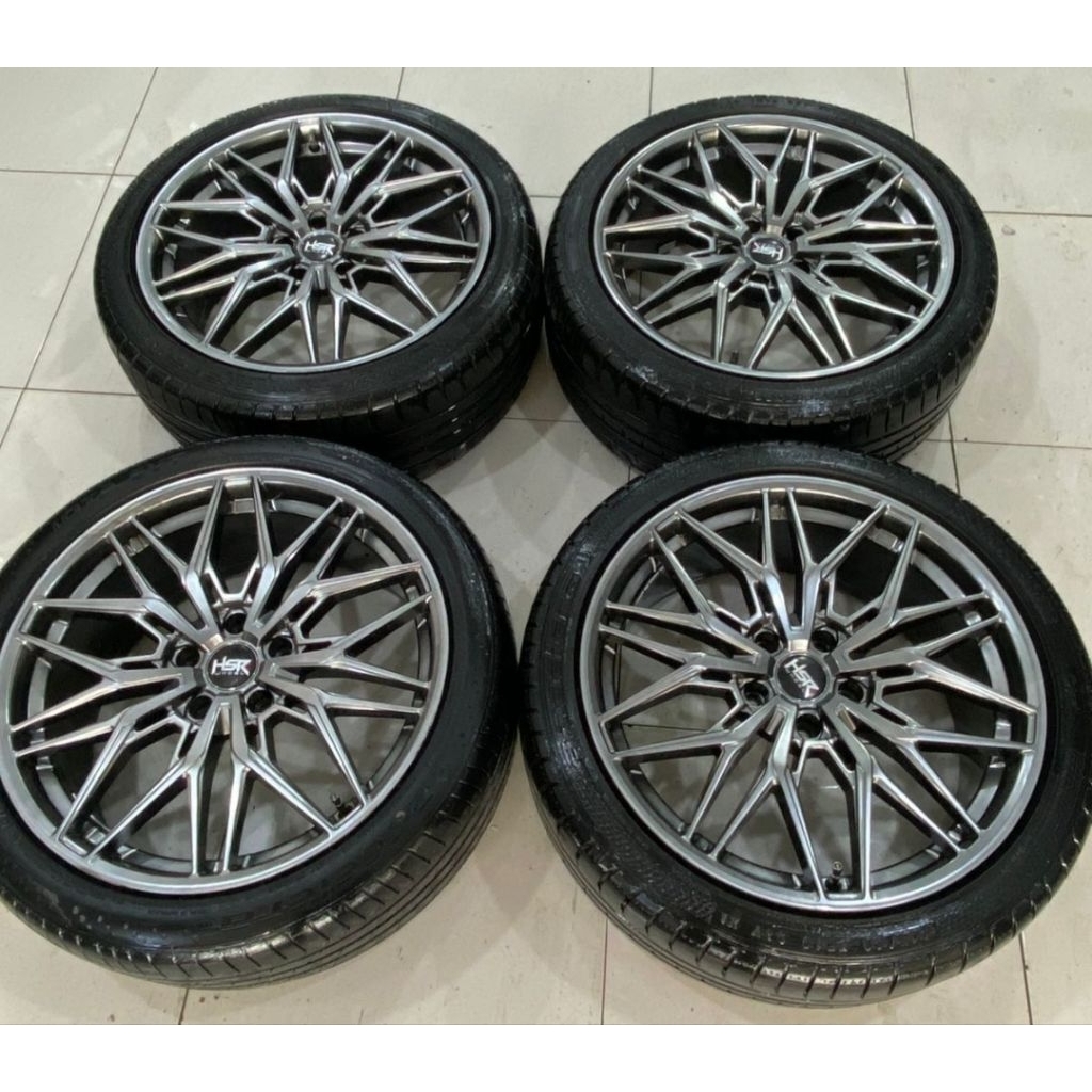 Velg pelek mobil Second murah HSR Nain ring 19 bisa untuk mobil Camry accord xpander inova alphard H